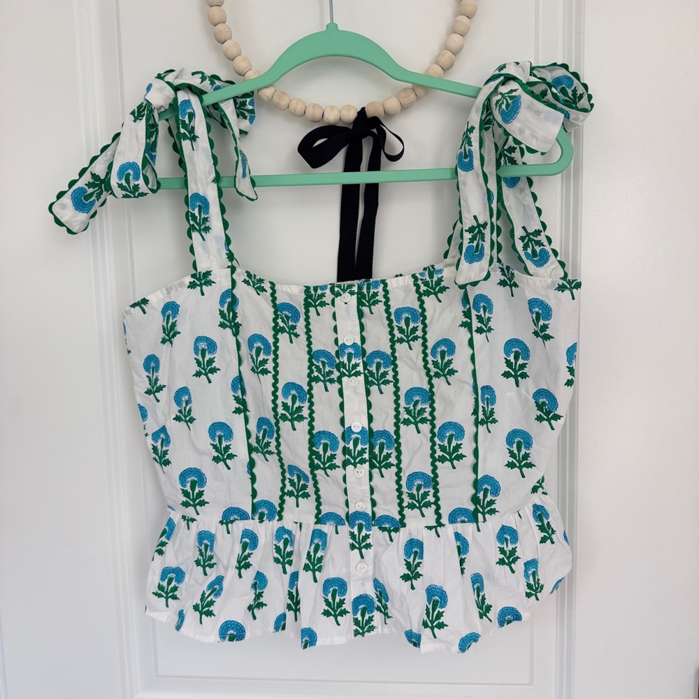 Pink city print Aqua Marigold Hattie top - Picture 5 of 7